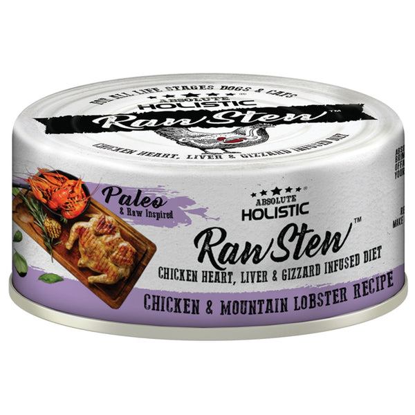 Absolute Holistic Raw Stew Cat & Dog Food Chicken & Lobster
