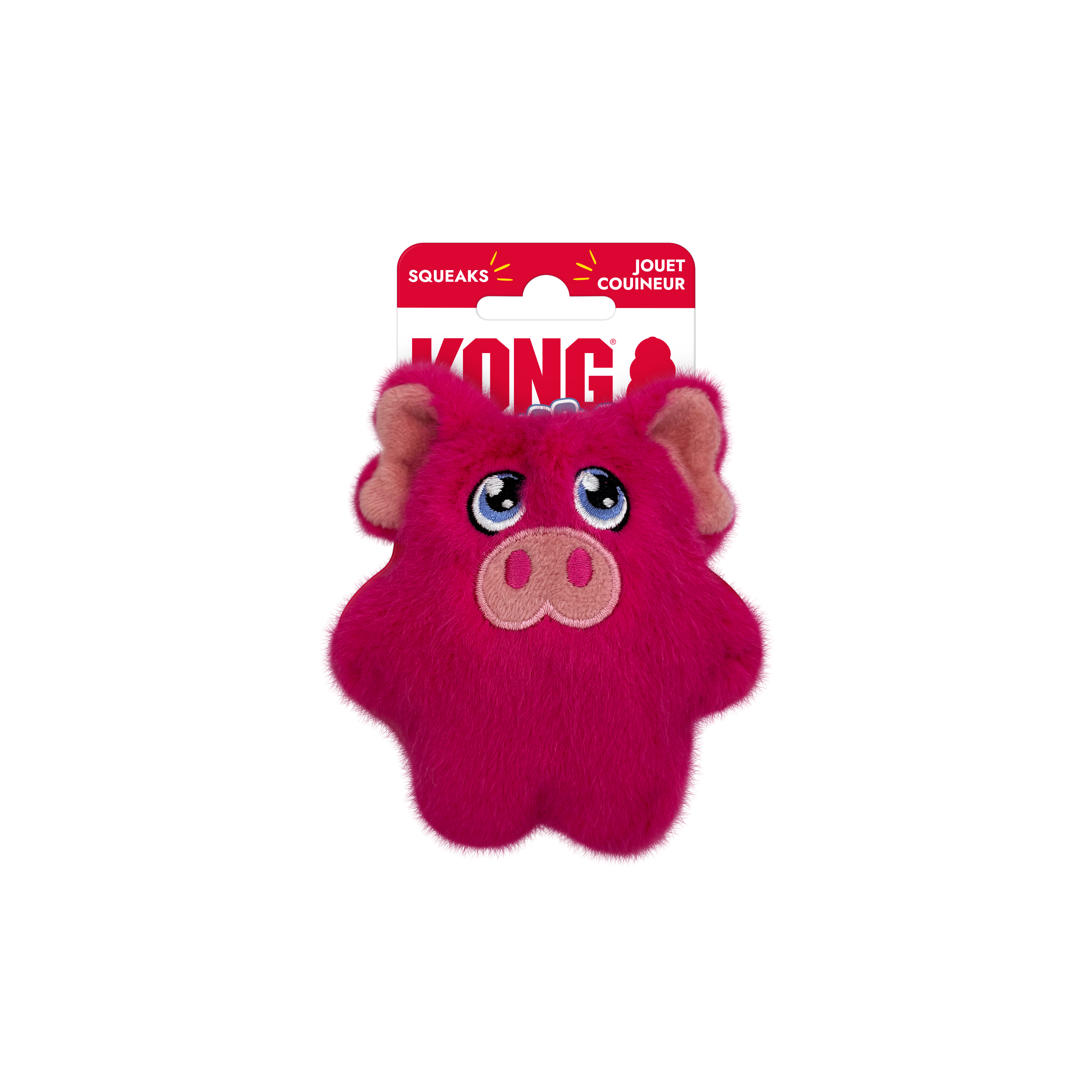 KONG Dog Toys Snuzzles Mini Pig in retail packaging