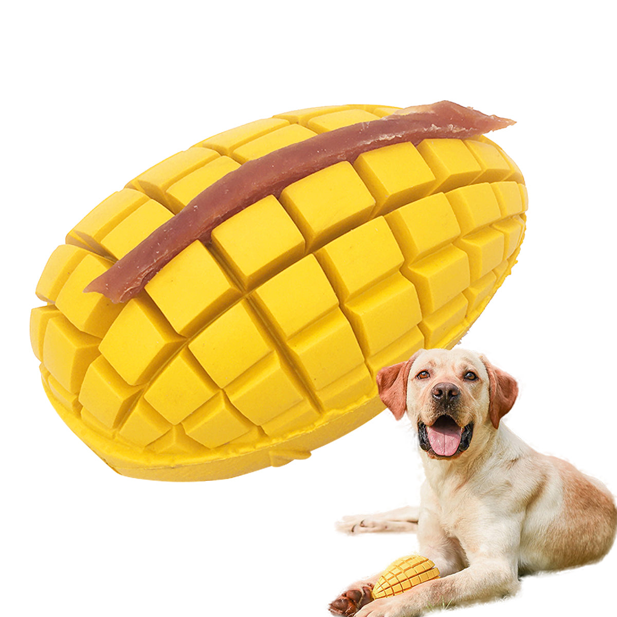 Petopia Ultra Tough Dog Toy Mango Magic - S | PeekAPaw Pet Supplies
