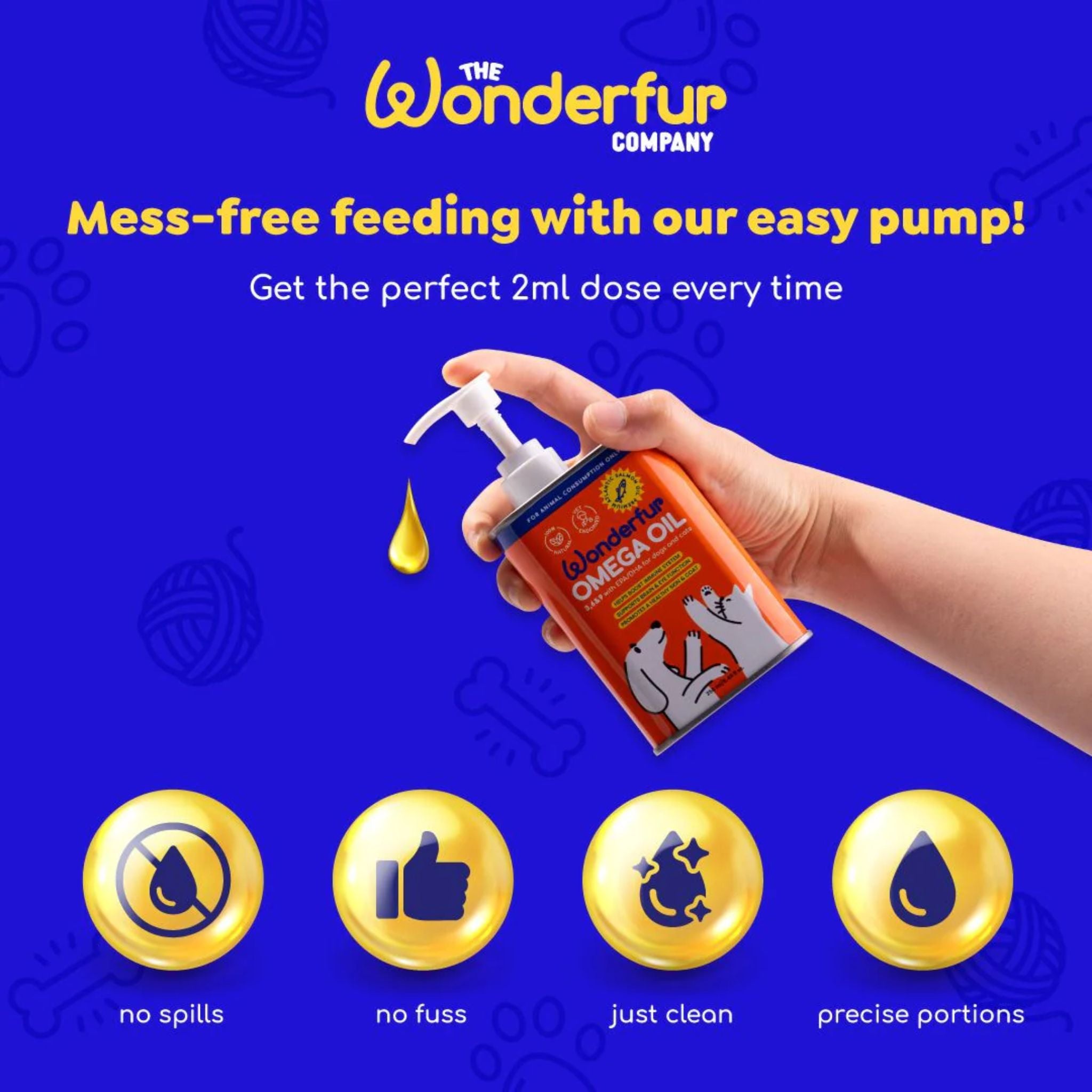 Wonderfur  Super Omega Oil for Dogs & Cats