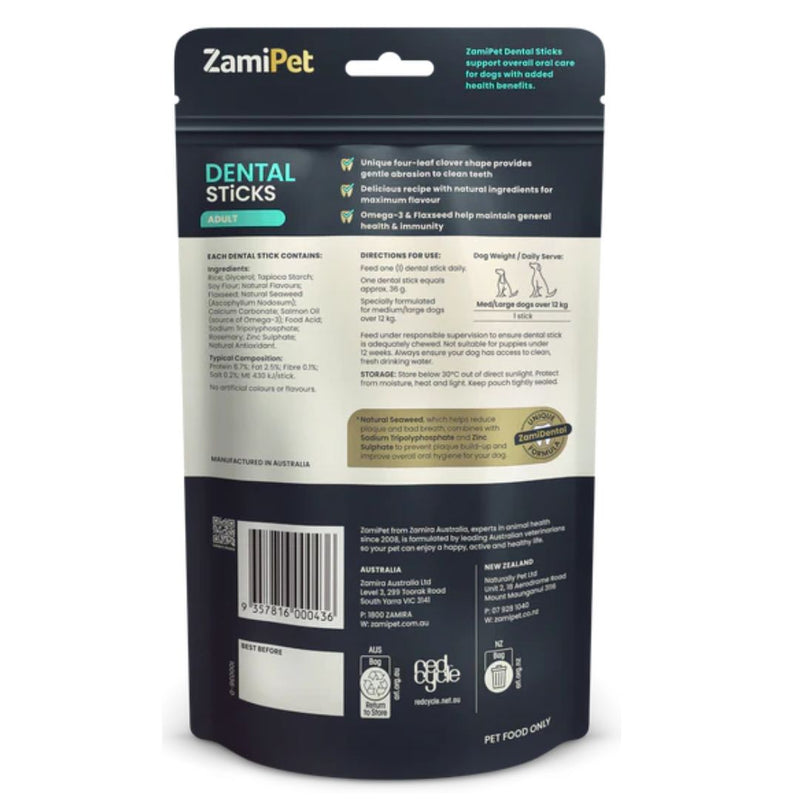 Zamipet Dental Sticks Adult for Medium/Large Dogs