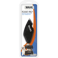 Wahl Pocket Pro battery operated dog trimmer kit in its retail blister packaging