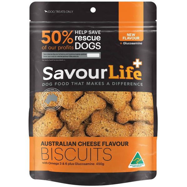 SavourLife Australian Cheese Flavour Biscuits for Dogs