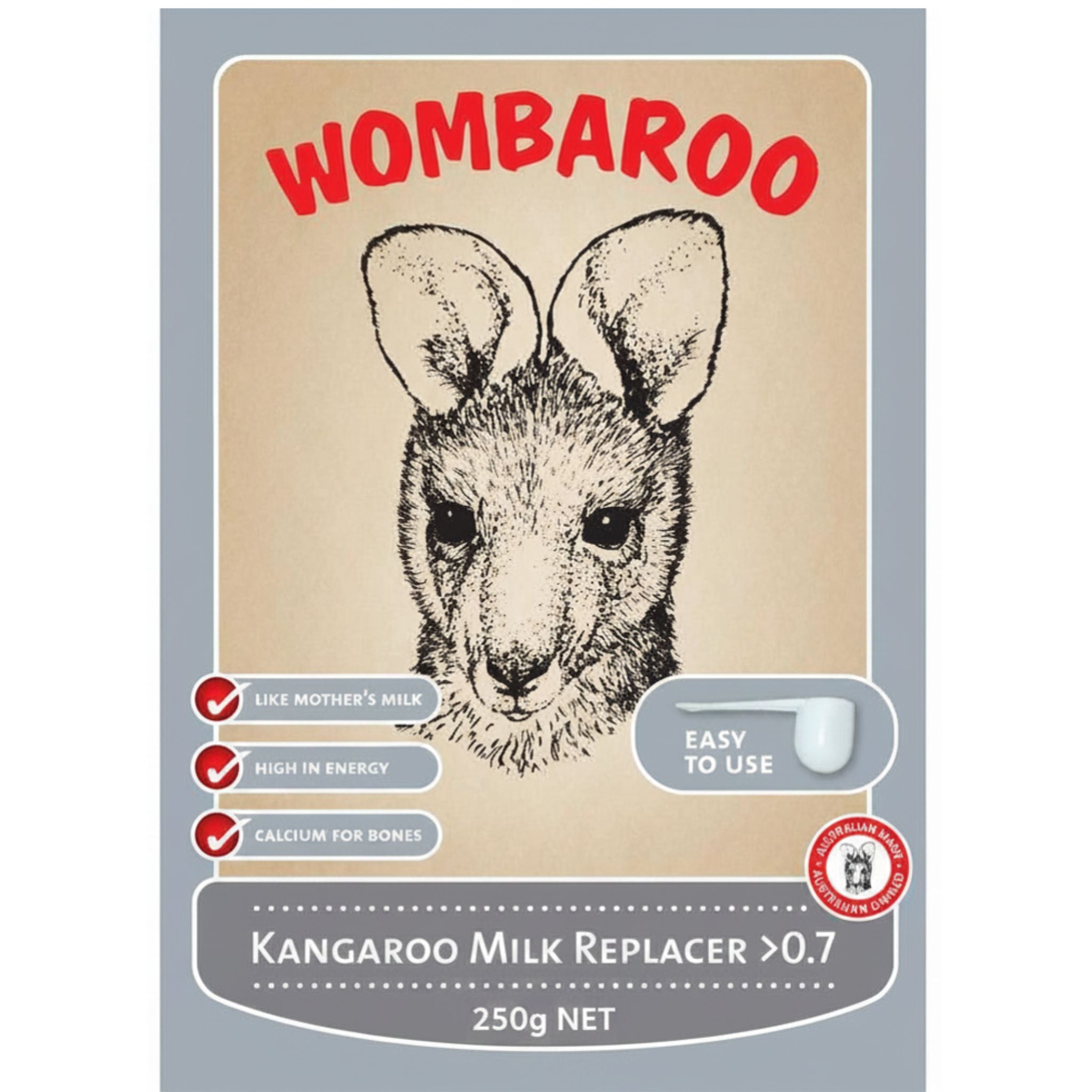 Wombaroo Kangaroo Milk Replacer >0.7