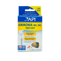 API Ammonia Test Kit carton front, freshwater and saltwater ammonia test