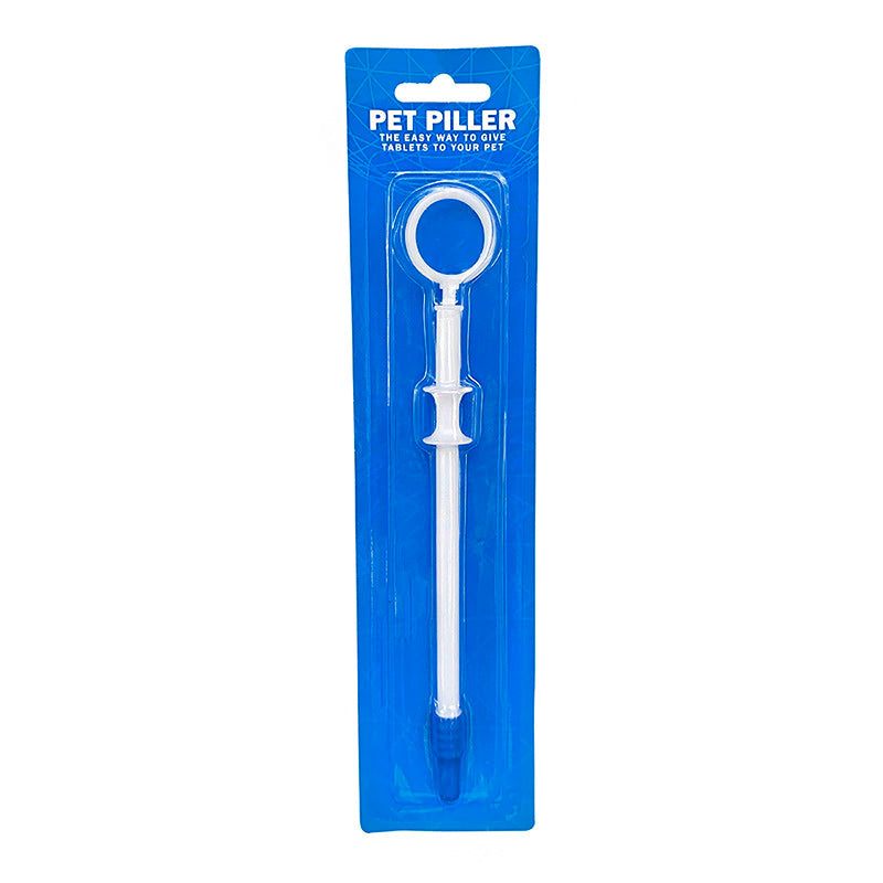 Pet Piller pill popper for cats and dogs in retail blister pack