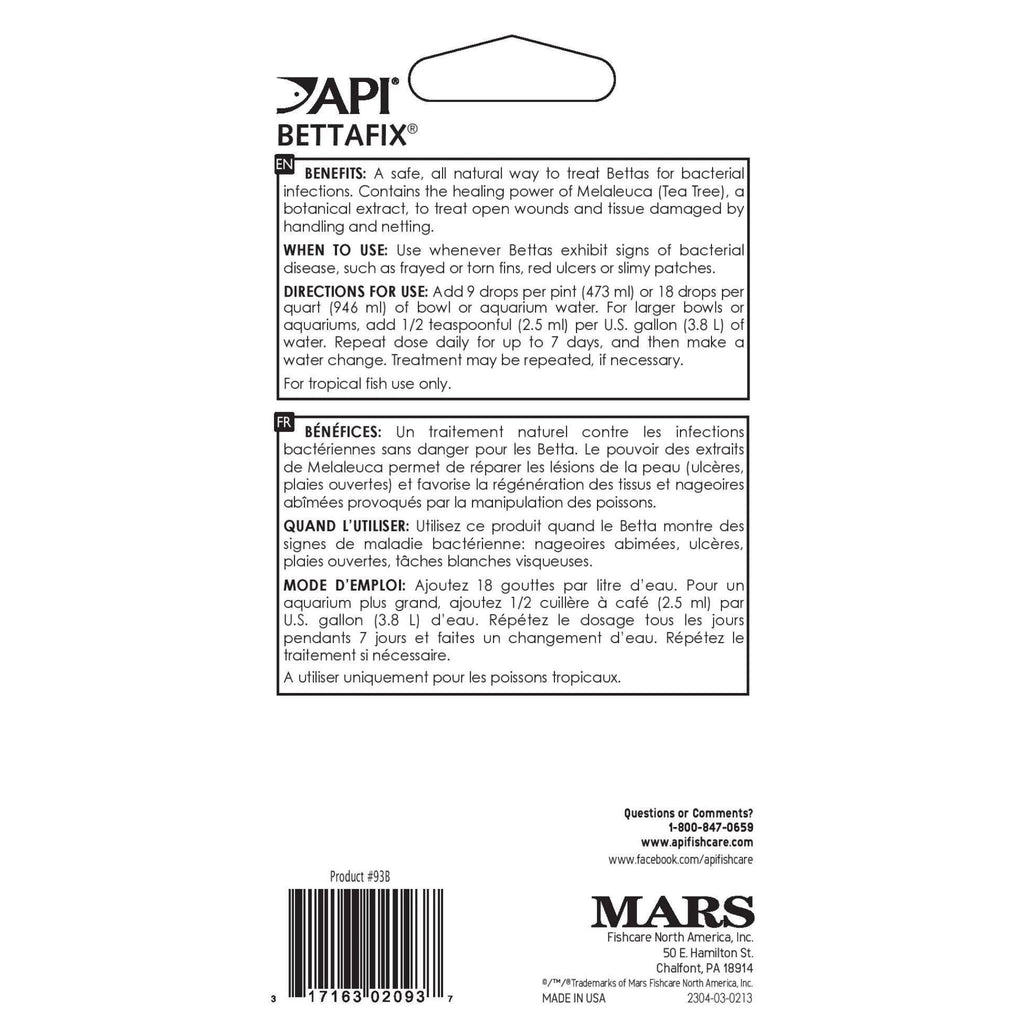 API Bettafix | API Bettafix Fish Remedy | PeekAPaw Pet