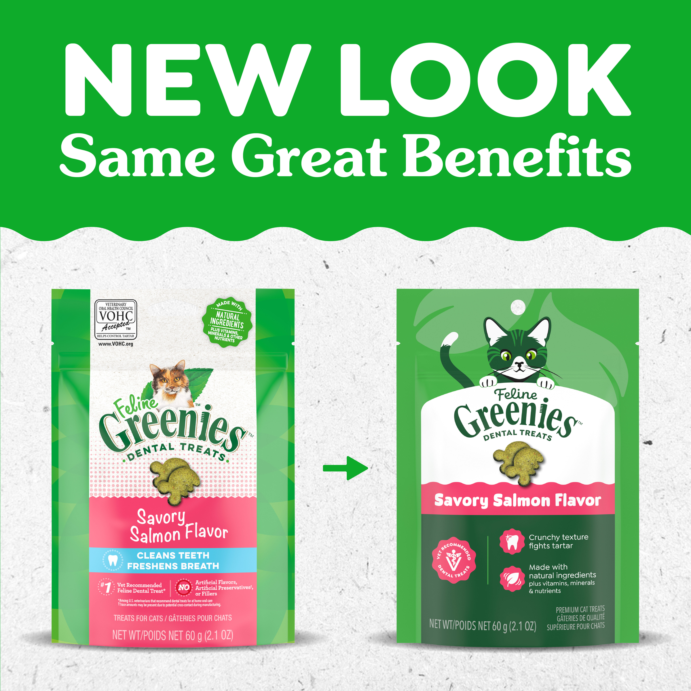 GREENIES Feline Dental Cat Treat Savoury Salmon Flavour product detail 4