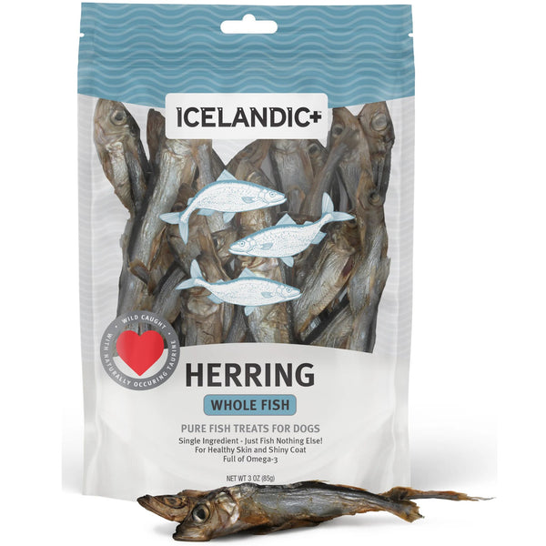 Icelandic+ Dog Treats Herring Whole Fish