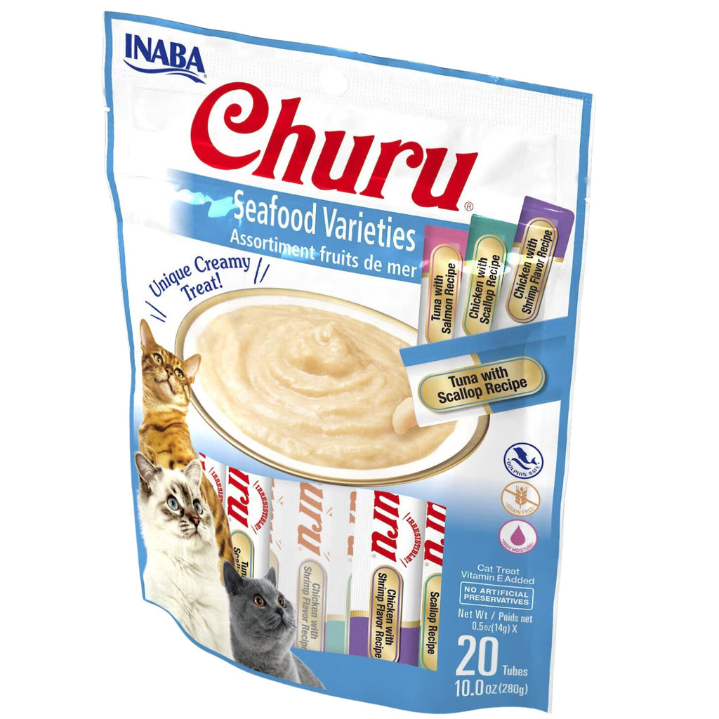 INABA Churu Purée Katzenleckerli – Mit Lachs (28,2 %) & Huhn (1,8 %), 56 G Tube, Getreidefrei, 88 % Feuchtigkeit, 6 Kcal – Für Alle Katzen INABA Churu Purée Katzenleckerli – Mit Lachs (28,2 %) & Huhn (1,8 %), 56 G Tube, Getreidefrei, 88 % Feuchtigkeit, 6 Kcal – Für Alle Katzen
