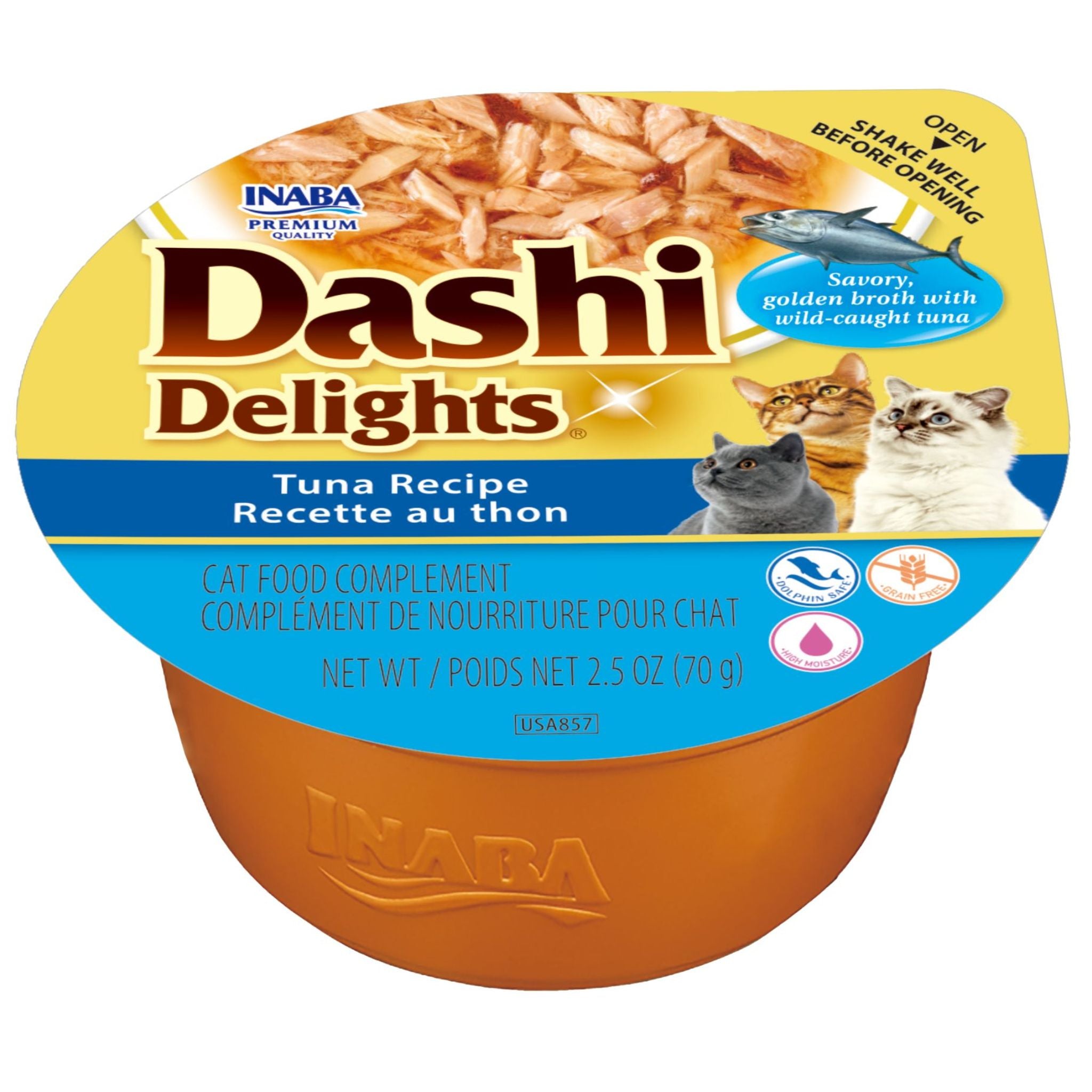 Inaba Cat Treat Dashi Delights Cup Tuna