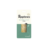 Applaws Mackerel Fillet cat treat, front of the 30g pack