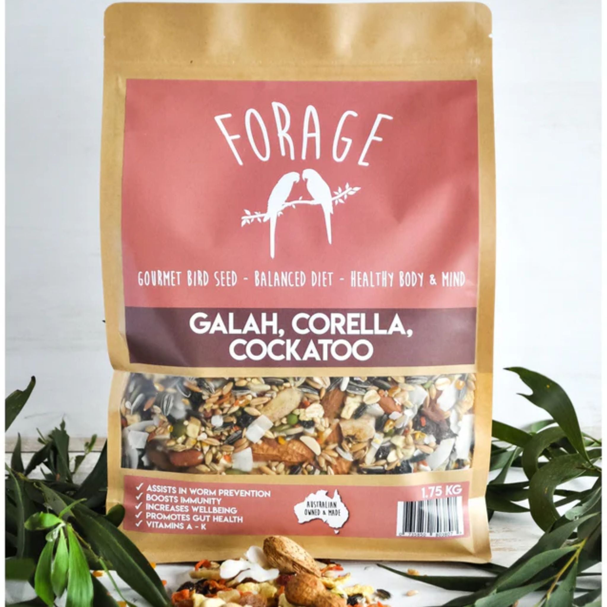 Forage Gourmet Bird Seed - Galah & Corella & Cockatoo
