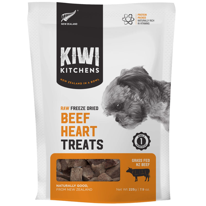 Kiwi Kitchens Freeze-Dried Dog Treats Beef Heart