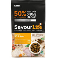 SavourLife Essentials Australian Chicken with veggies and rice, no artificial additives, dry dog food