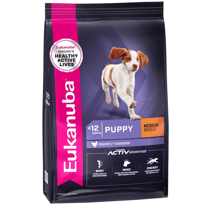 Eukanuba Dry Dog Food Puppy Medium Breed