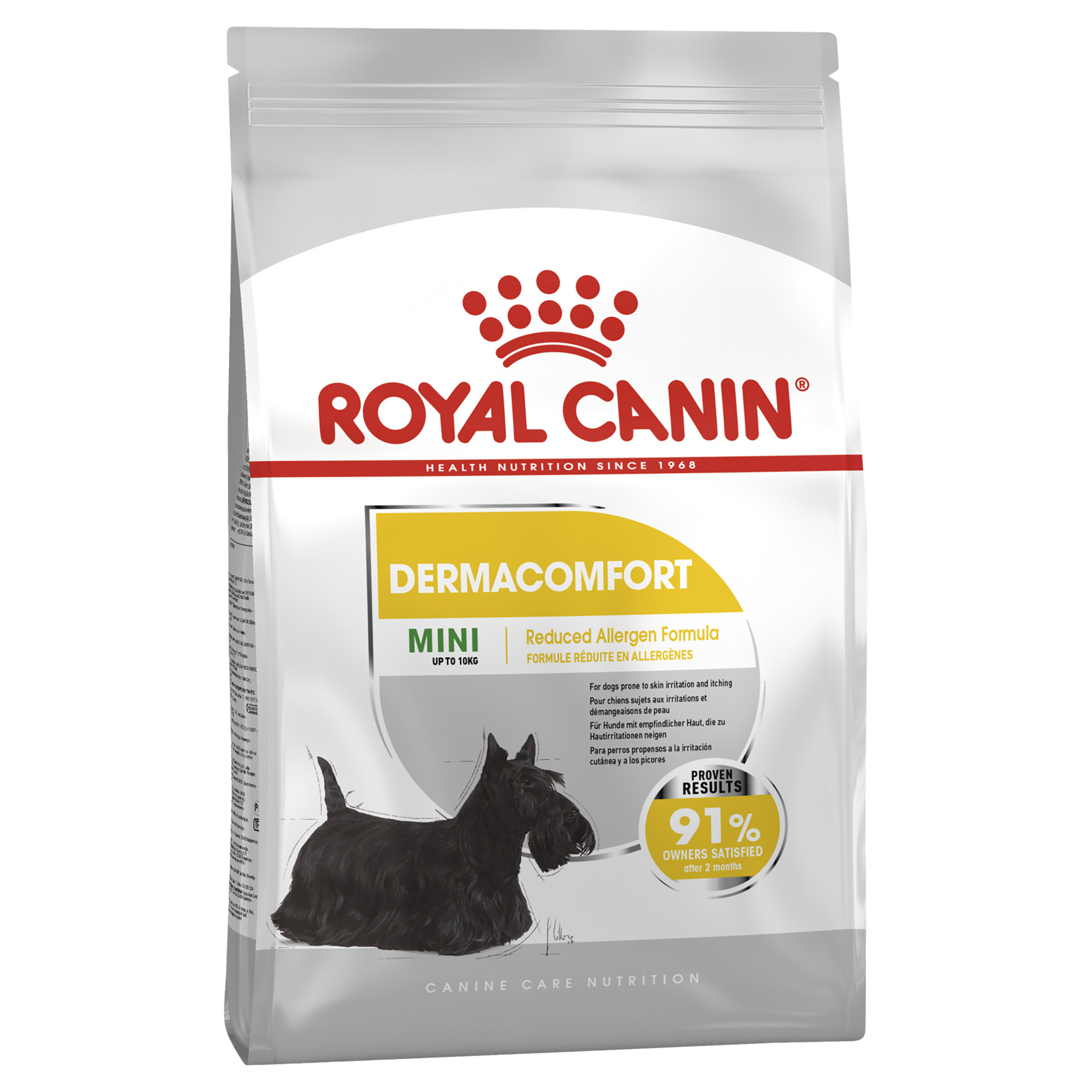 Royal Canin Mini Dermacomfort front of pack