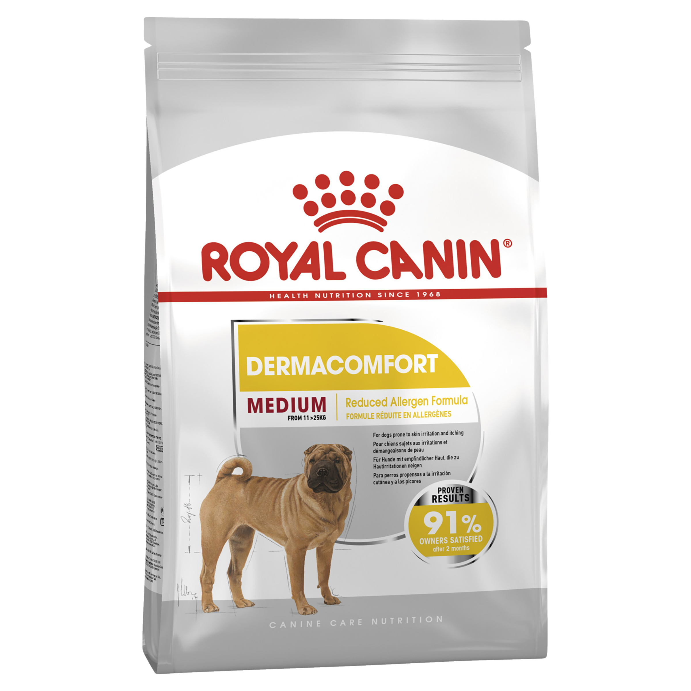Royal Canin Medium Dermacomfort front of pack