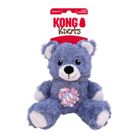 KONG Dog Toys Knots Teddy Assorted shown in its retail packaging