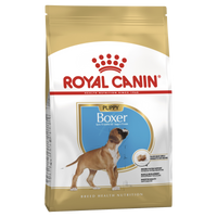 Royal Canin Boxer Puppy dry dog food, front of pack