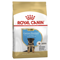 Royal Canin German Shepherd Puppy dry dog food, front of pack