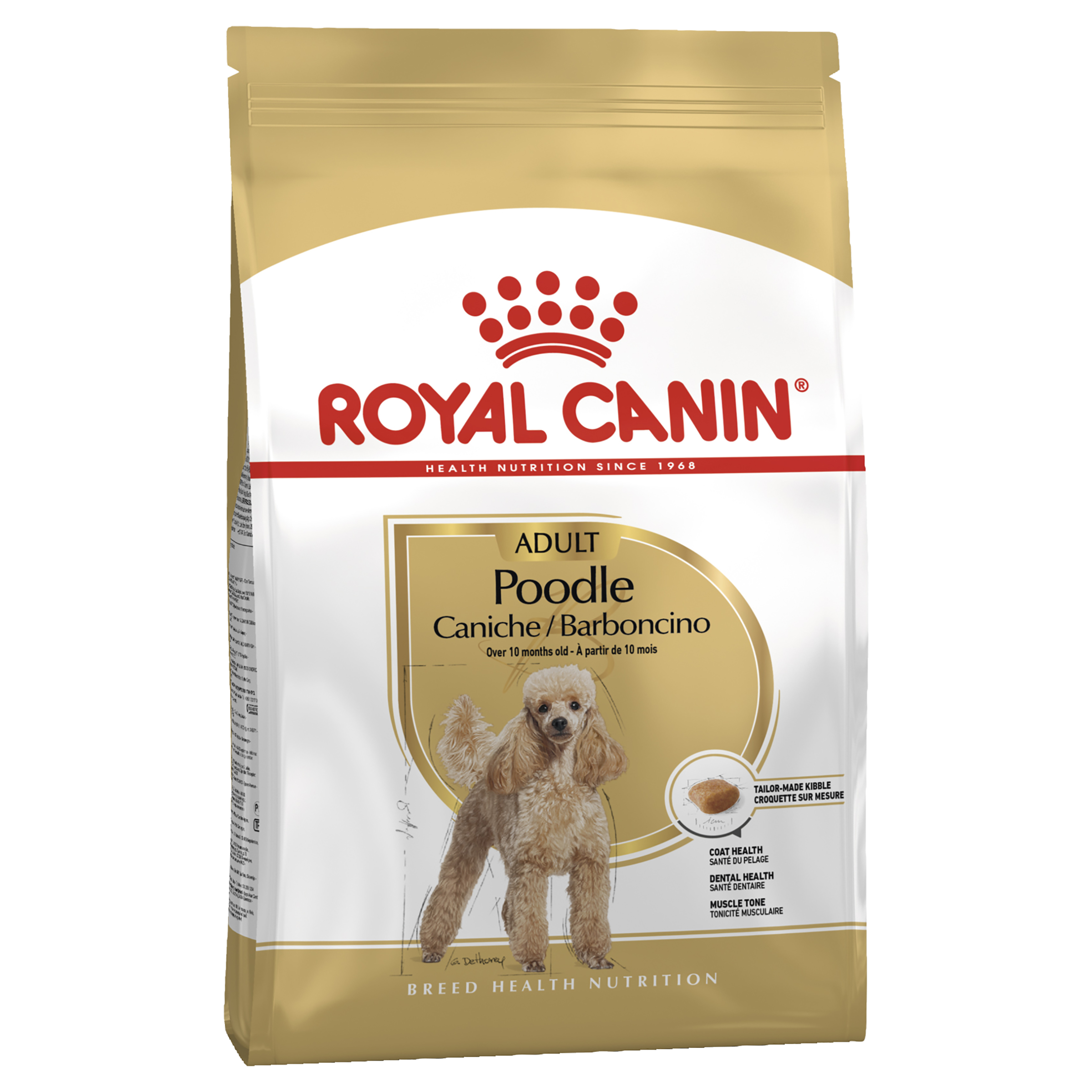 Royal Canin Poodle Adult Dry Dog Food front of pack