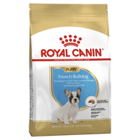 Royal Canin French Bulldog Puppy dry dog food, front of pack