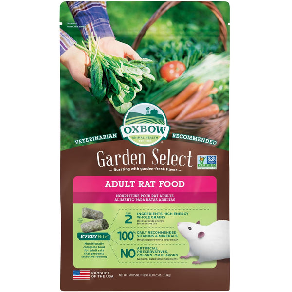 Oxbow Garden Select Adult Rat Food