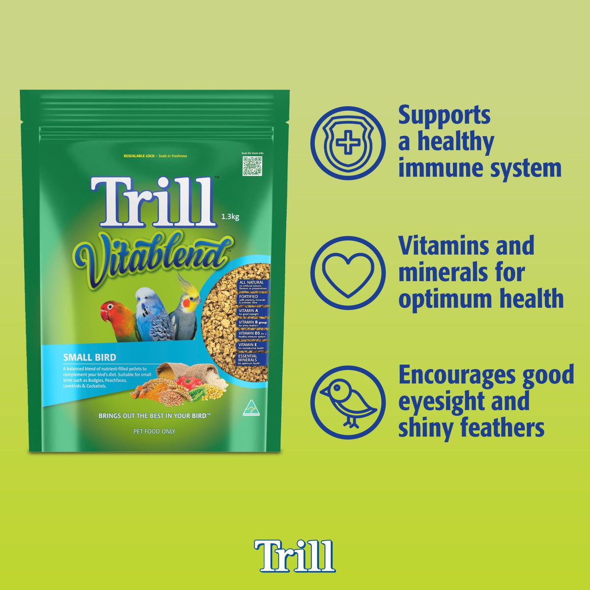 Trill Vitablend Pellets for Small Birds product detail 4