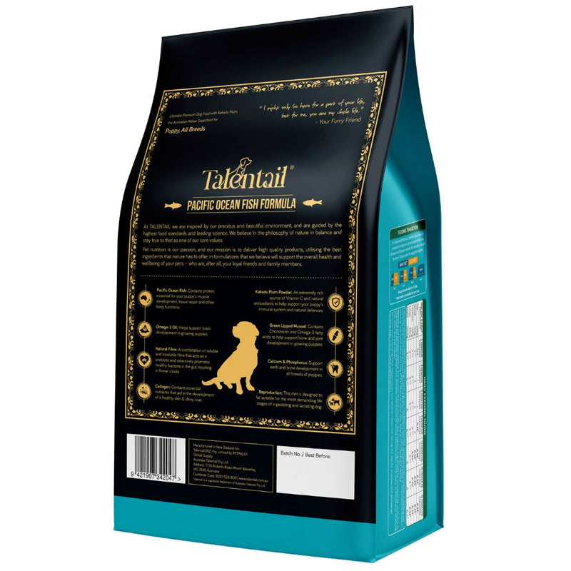 Talentail Ultimate Premium Puppy Food Pacific Ocean Fish