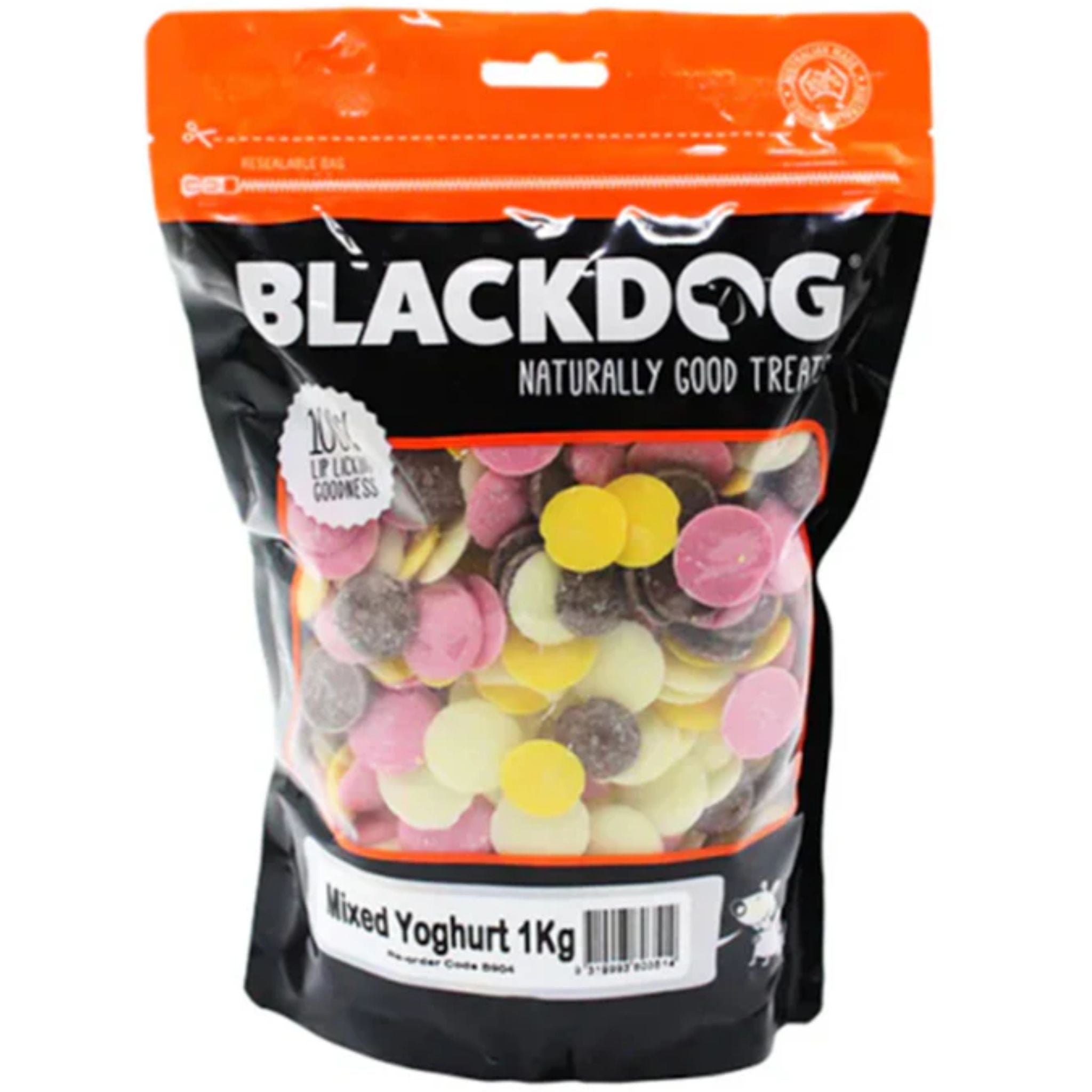 BlackDog Mixed Yoghurt Drops Dog Treats