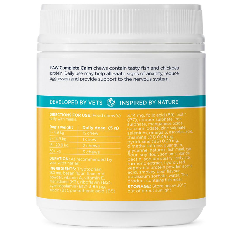 PAW by Blackmores Complete Calm Multivitamin & Tryptophan Chews