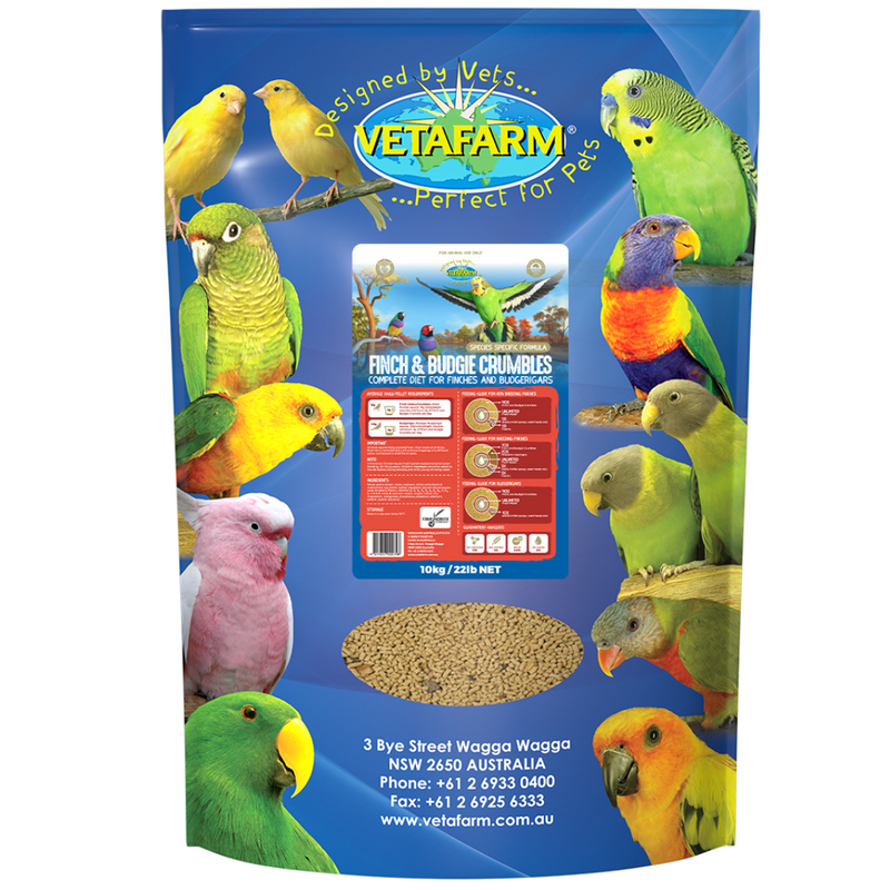 Vetafarm Finch & Budgie Crumbles