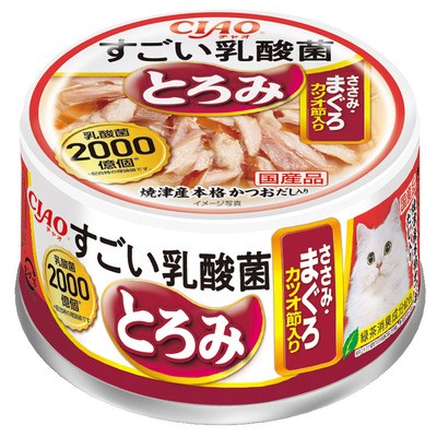 Ciao Chicken Tuna with Bonito Flakes Can - 85g x 24 | PeekAPaw Pet Supplies