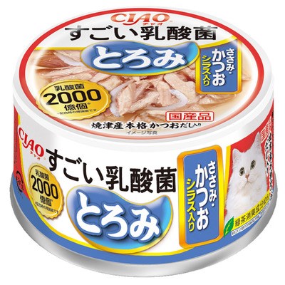 Ciao Chicken Bonito with Whitebait Can - 85g x 24 | PeekAPaw Pet Supplies