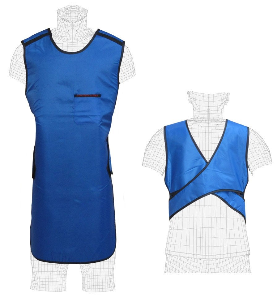 DLC X-Ray Protective Apron Velcro Quarter Back