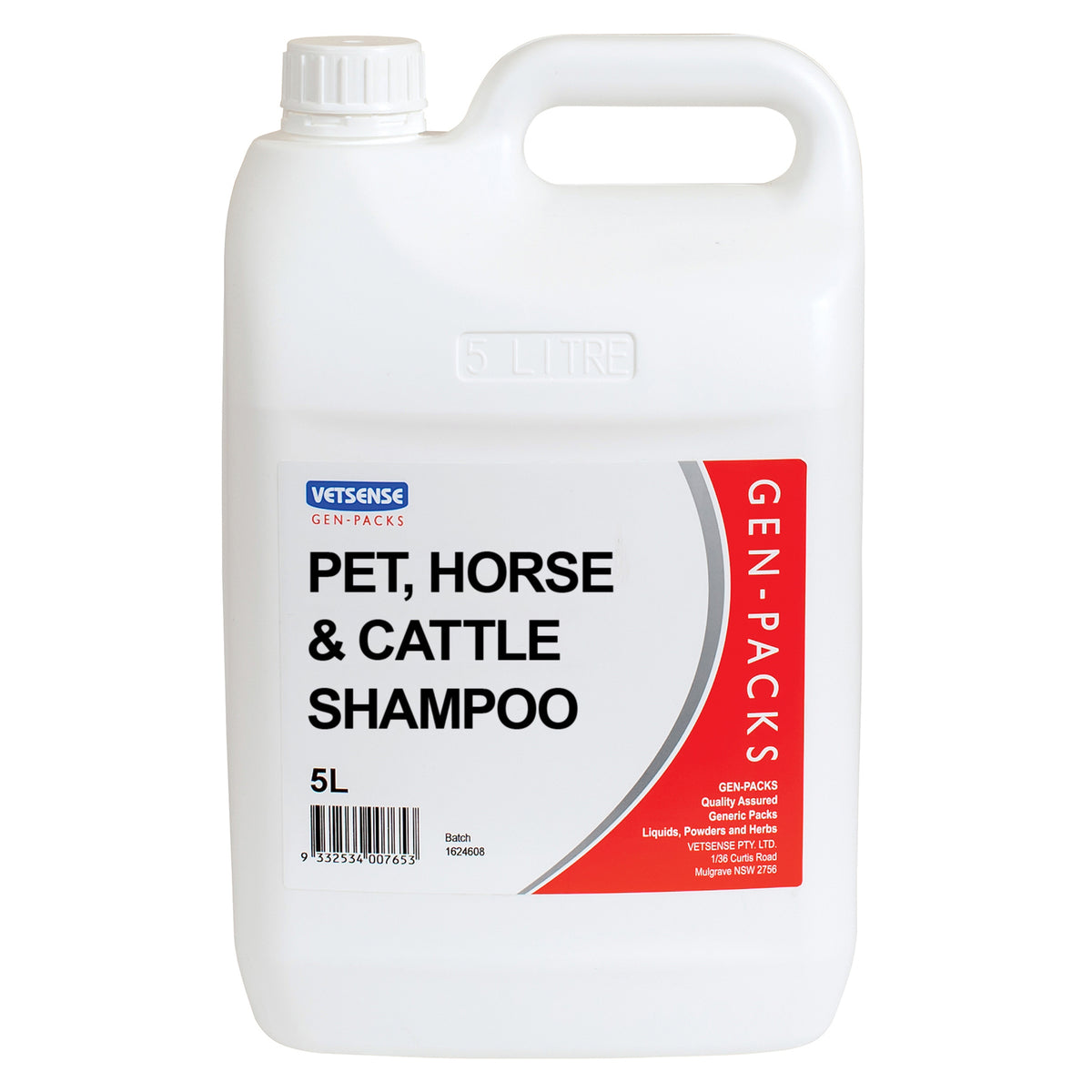 Gen Pack Pet Horse Cattle Shampoo product pack shot