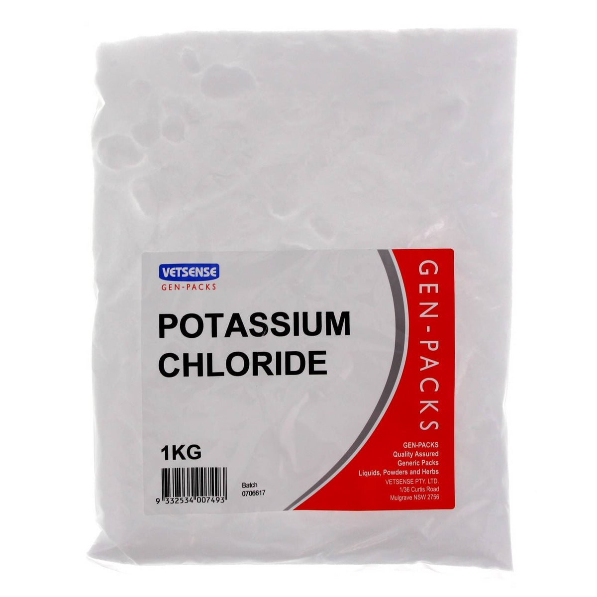 Gen Pack Potassium Chloride product pack shot