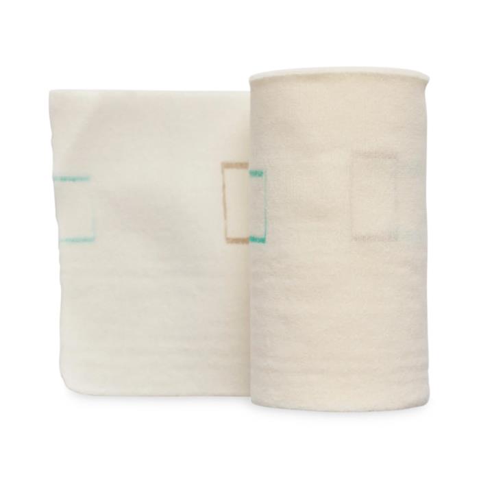 Setopress compression bandage roll with extension markings