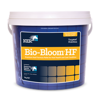 KER Bio-Bloom HF 3kg bucket, biotin hoof and coat supplement for horses