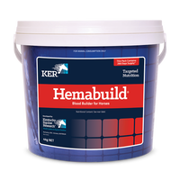 KER Hemabuild 4kg bucket, organic iron and B vitamin supplement for horses