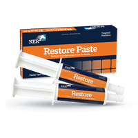 KER Restore Paste 60g oral syringes, buffered electrolyte paste for horses