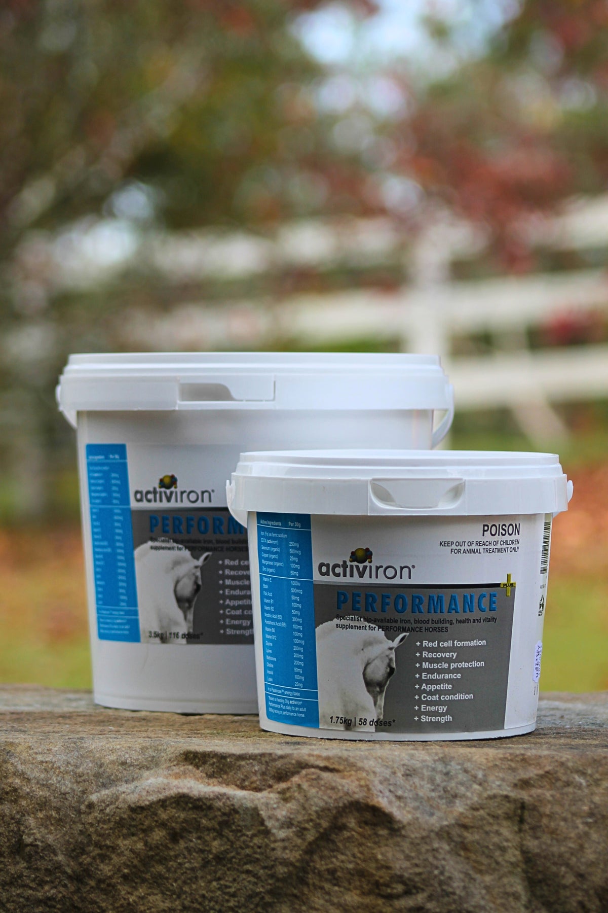 Value Plus Activiron Performance Plus powder 1.75kg and 3.5kg buckets