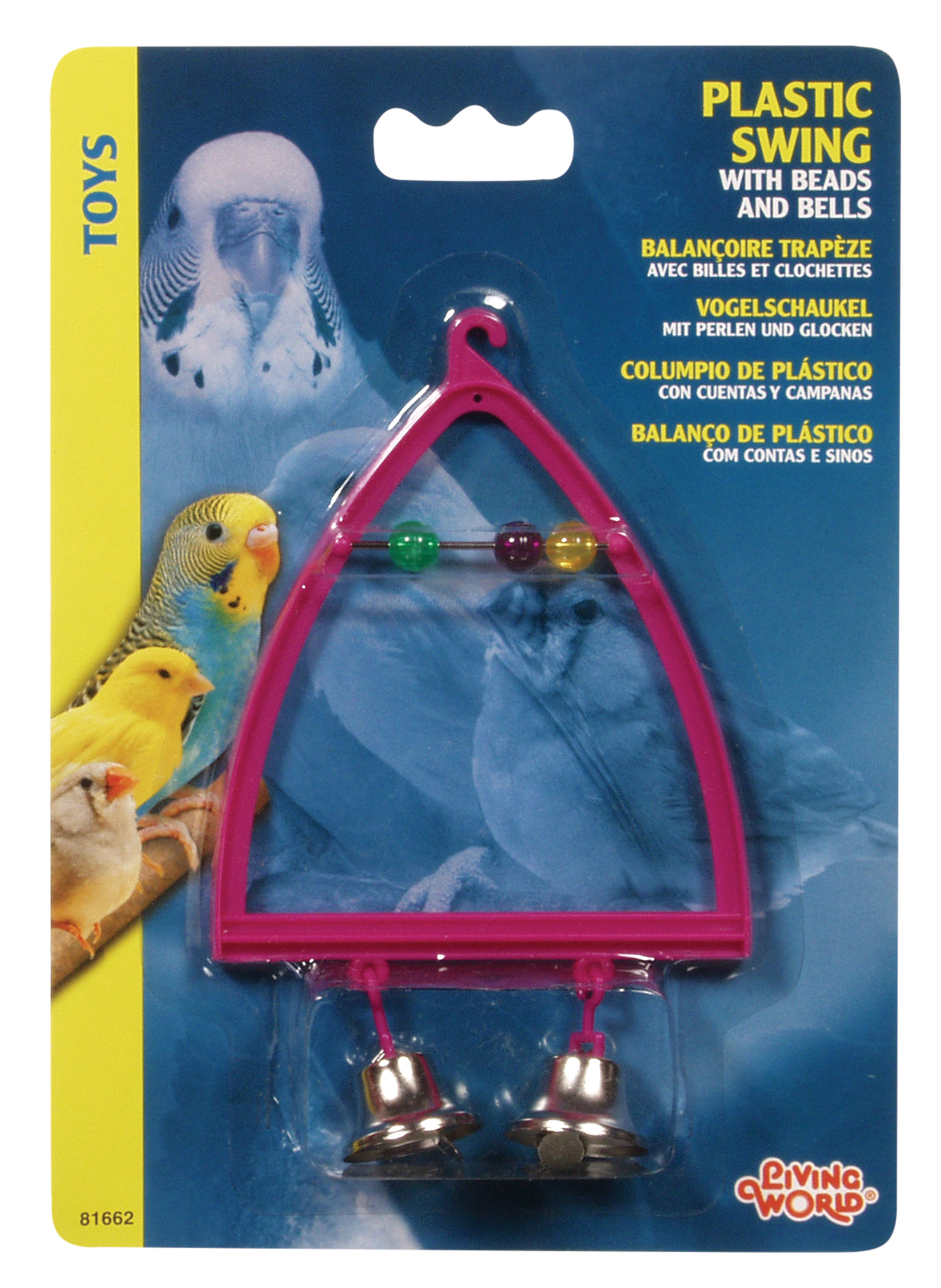 Living World Bird Swing Plastic with Bells