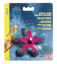Living World Perch Star with Balls and Bells