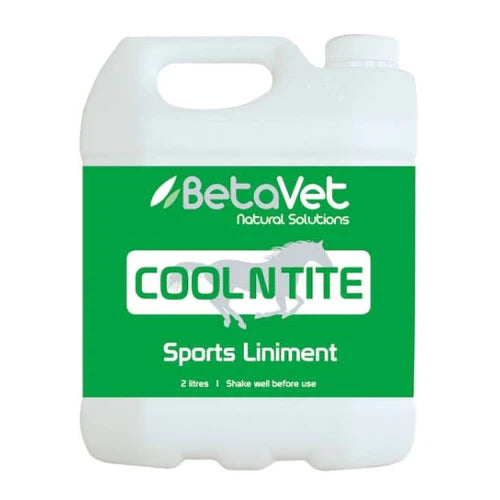 BetaVet Natural Solutions Horse Cool N Tite Sport Liniment - 2L | PeekAPaw Pet Supplies
