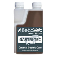 BetaVet Gastri-Tec Optimal Gastric Care, 500ml dosing bottle with a dark slate label