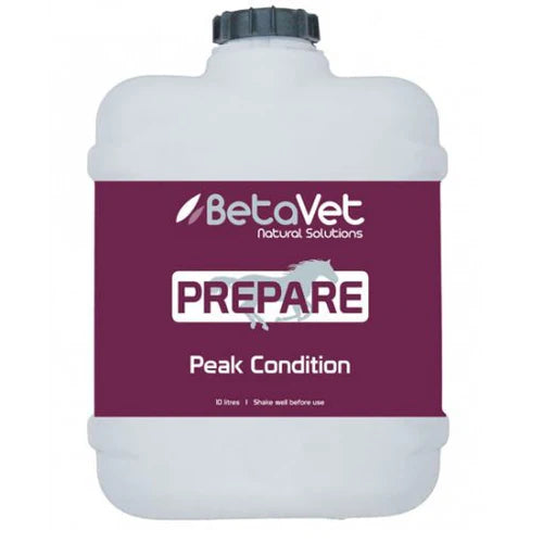 BetaVet Natural Solutions Horse Prepare Peak Condition - 10L | PeekAPaw Pet Supplies