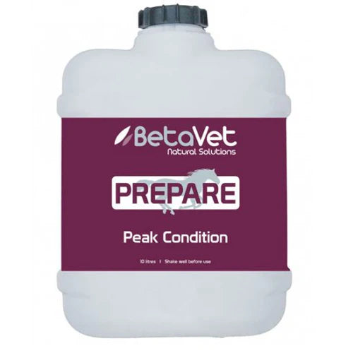 BetaVet Natural Solutions Horse Prepare Peak Condition - 10L | PeekAPaw Pet Supplies