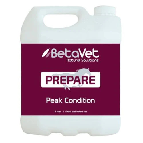BetaVet Natural Solutions Horse Prepare Peak Condition - 4L | PeekAPaw Pet Supplies